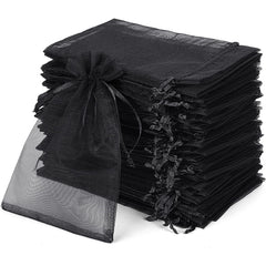 30pcs 10x15 cm Organza Bags With Drawstring Jewelry Pouches