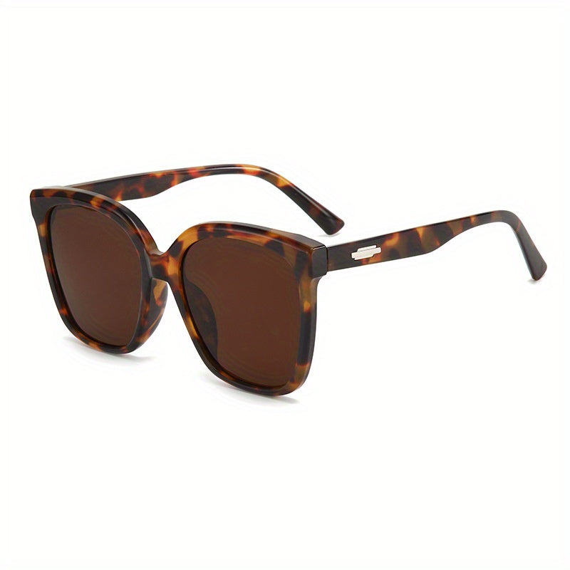 Cat's Eye Big Frame Glasses Men's Sunshade Sunglasses