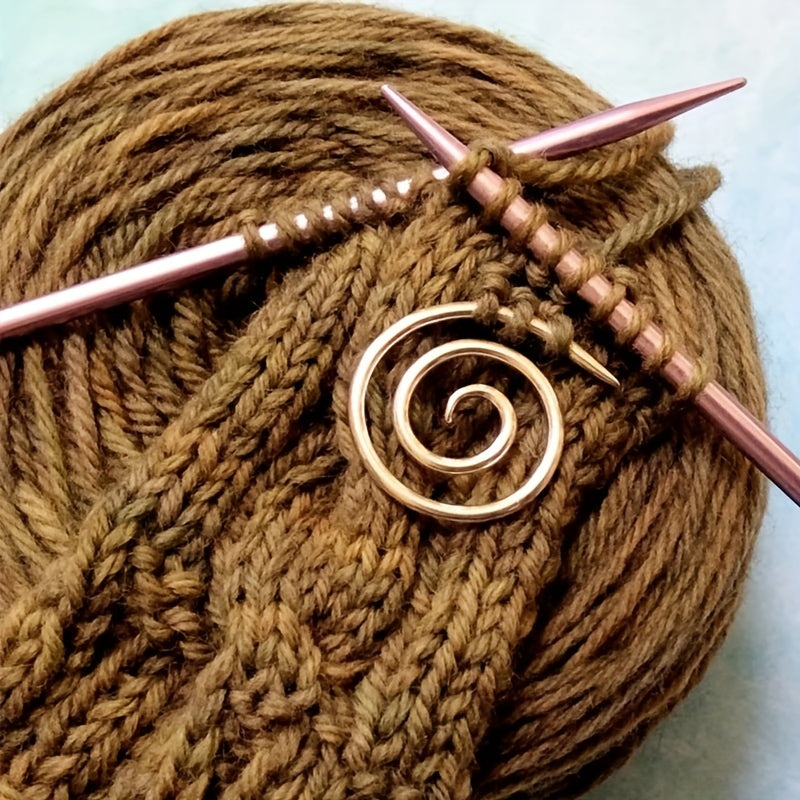 Spiral Cable Knitting Needle Bent Tapestry Needles Circle Spi
