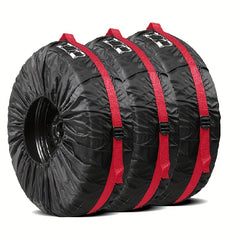 190T Polyester Tire Cover Car Spare Tire Cover Snow Tire Storage Bag