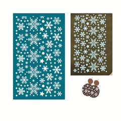 Polymer Silk Screen Printing Template Clay Earrings Net Version