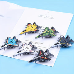 Mini Inertial Power Metal Airplane Toy - Durable Alloy Structure
