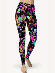 Printed Yoga Pants High Waist Leggings Women's Activewear
