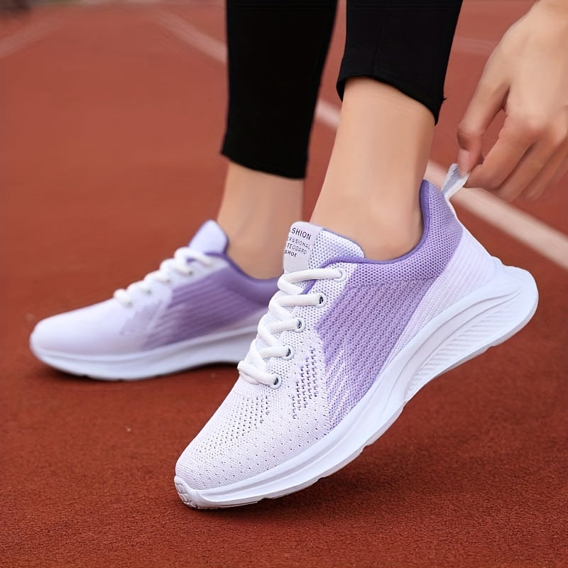 Women's Lace Up Running Shoes Lightweight Gym Workouts