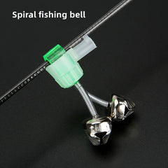 Fishing Alarm Bell Double Bell Clip Sea Pole Fishing Bite Indicators