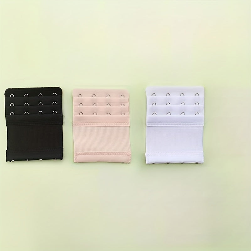 3pcs Bra Strap Extenders Adjustable Bra Band Women's Lingerie Access