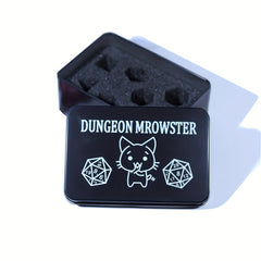 Metal Dice Box for Storing, Collecting & Gifting