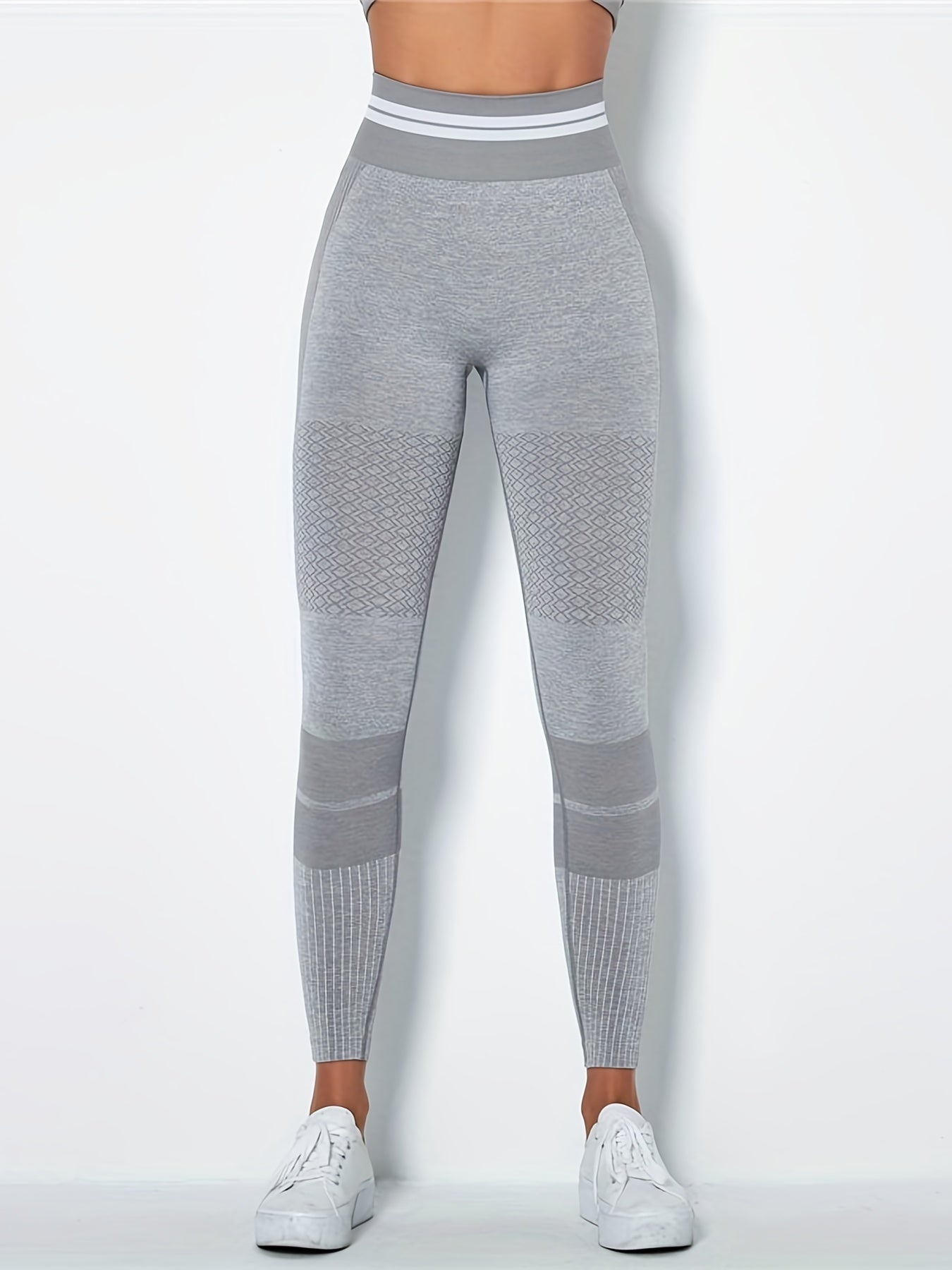 High Waist Sports Leggings For Women Hip Lifting Yoga Pants Elastic Gym Tight