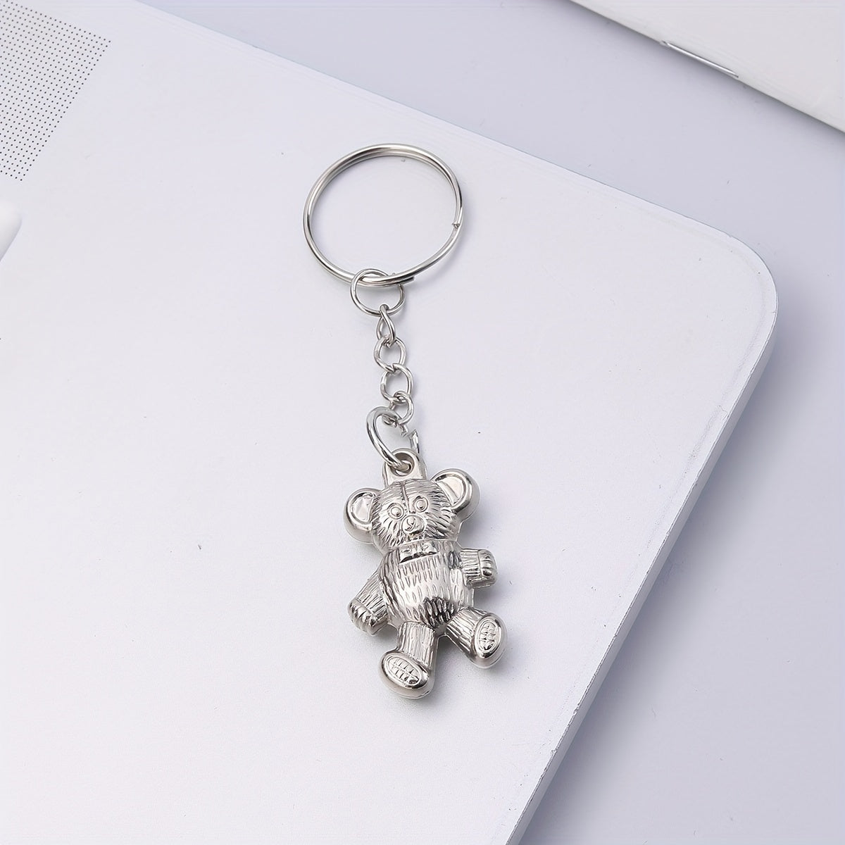 Bear Keychain for Men - Worker Bear Keychain
