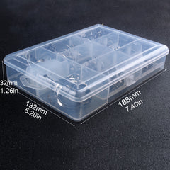 75pcs Stainless Steel Frame Ceramic Ring Fishing Rod Tip Repair Kit