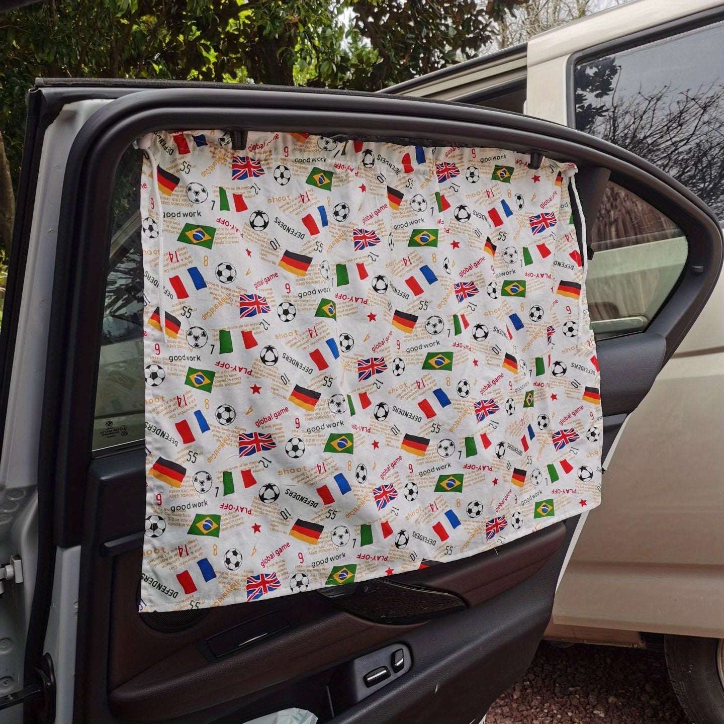 Universal Car Curtain Sunshade - Keep Your Kids Protected