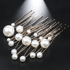 Faux Pearl Hair Pins For Women Bride Bridal Hair Accessories