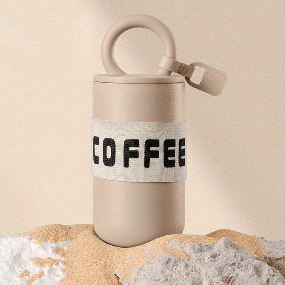 1pcc Leak Proof Stainless Steel Vacuum Cup Portable On the Go Drinking