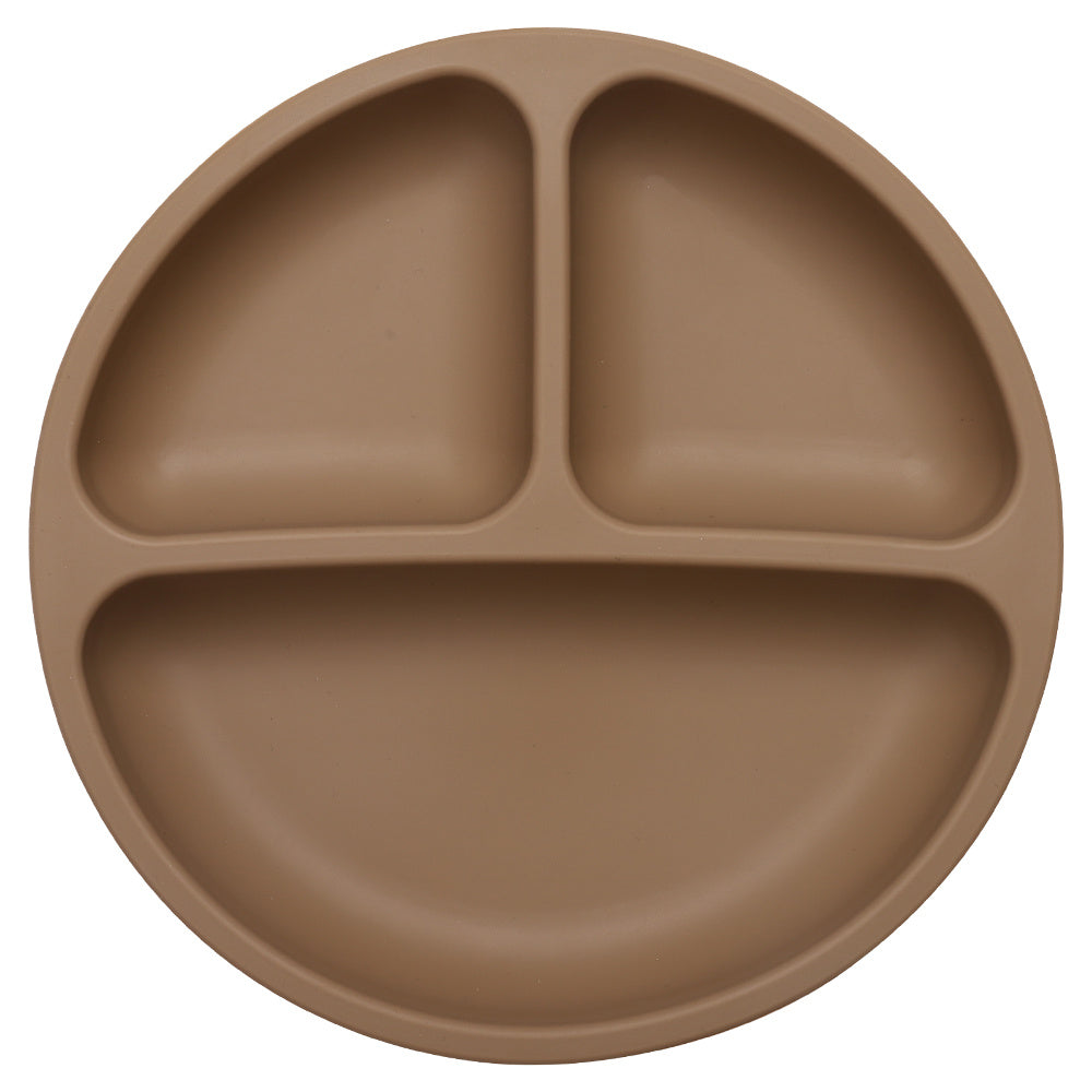 Safe Soft Silicone Baby Toddler Plate Dishwasher & Microwave Safe