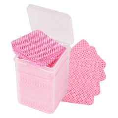 Lint Nail Polish Remover Wipes - Gentle & Effective Cleaning Pads