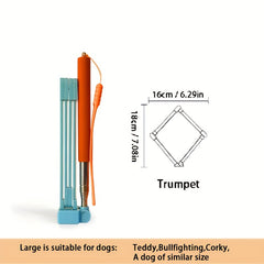 Portable Pet Pooper Scooper Long Handled Dog Waste Collector