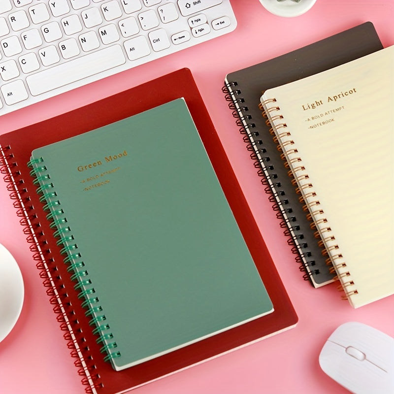 160 Pages Minimalist Coil Notebook for Students & Office Use