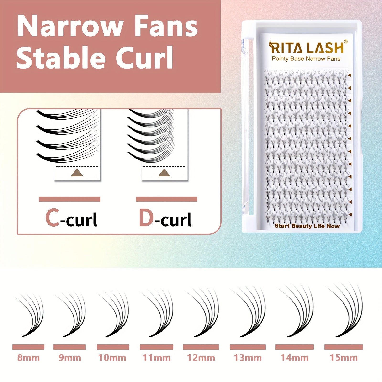 5D Premade Fans Lashes Volume Ultra Dark Eyelashes Extension