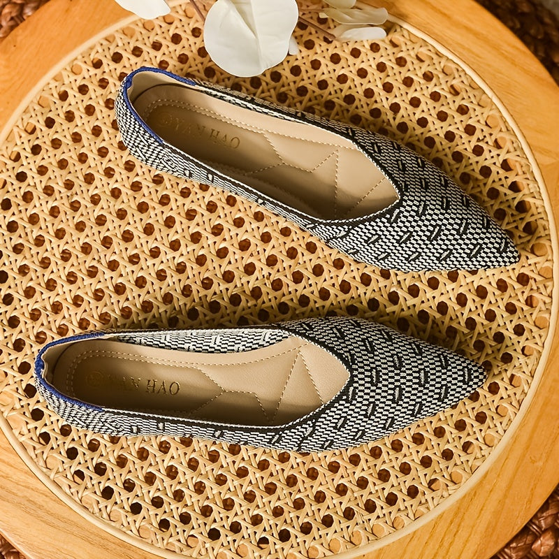 Women's Breathable Flat Slip On Shoes
