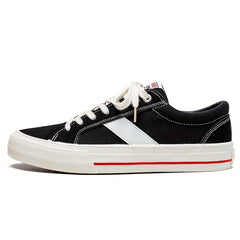 Men's Classic Lace Up Canvas Shoes Casual Outdoor Walking Shoes