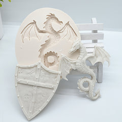 3D Dragon Silicone Resin Molds Pastry Fondant Mould