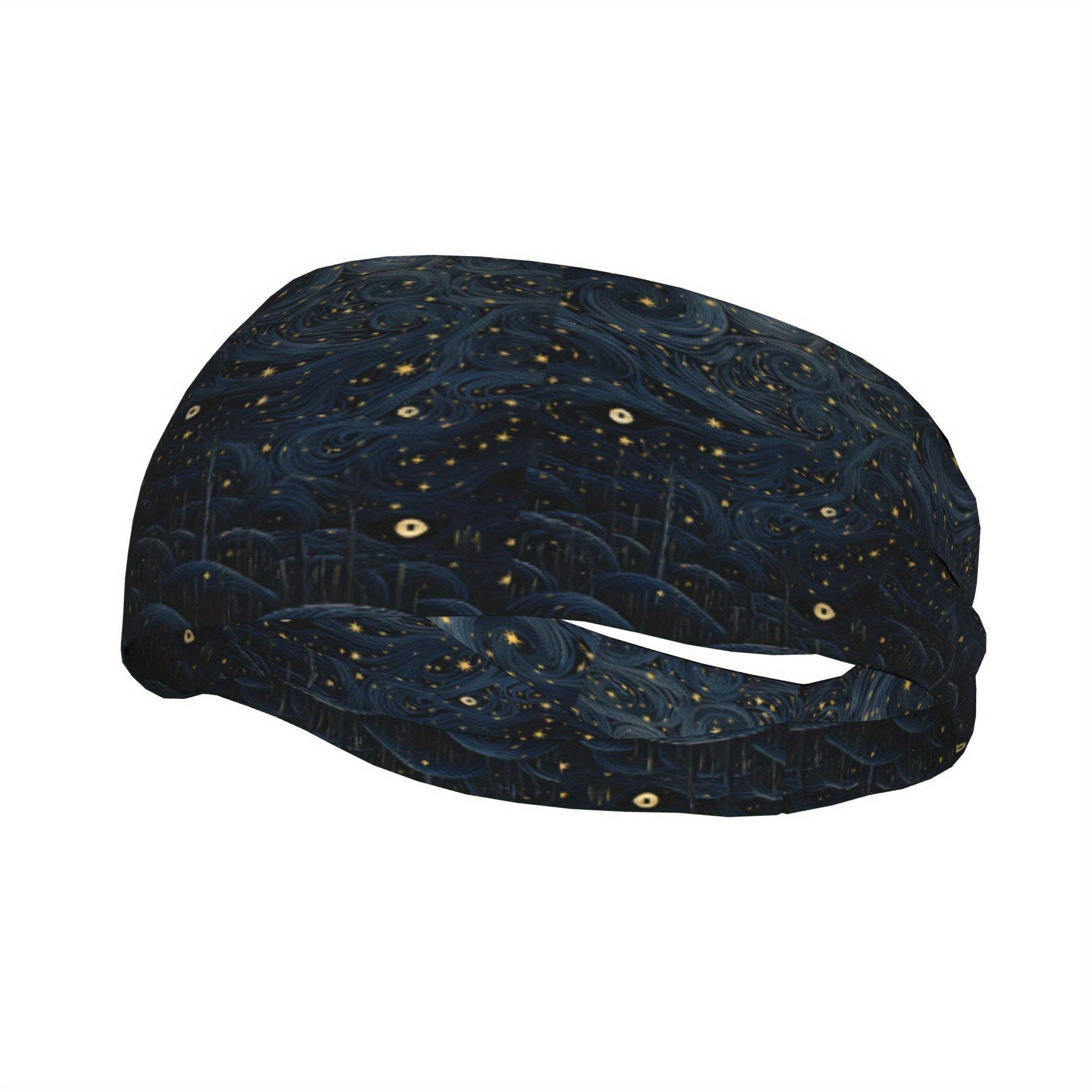Starry Sky Sports Headband Sweat Wicking Stretchy Polyester - Unisex