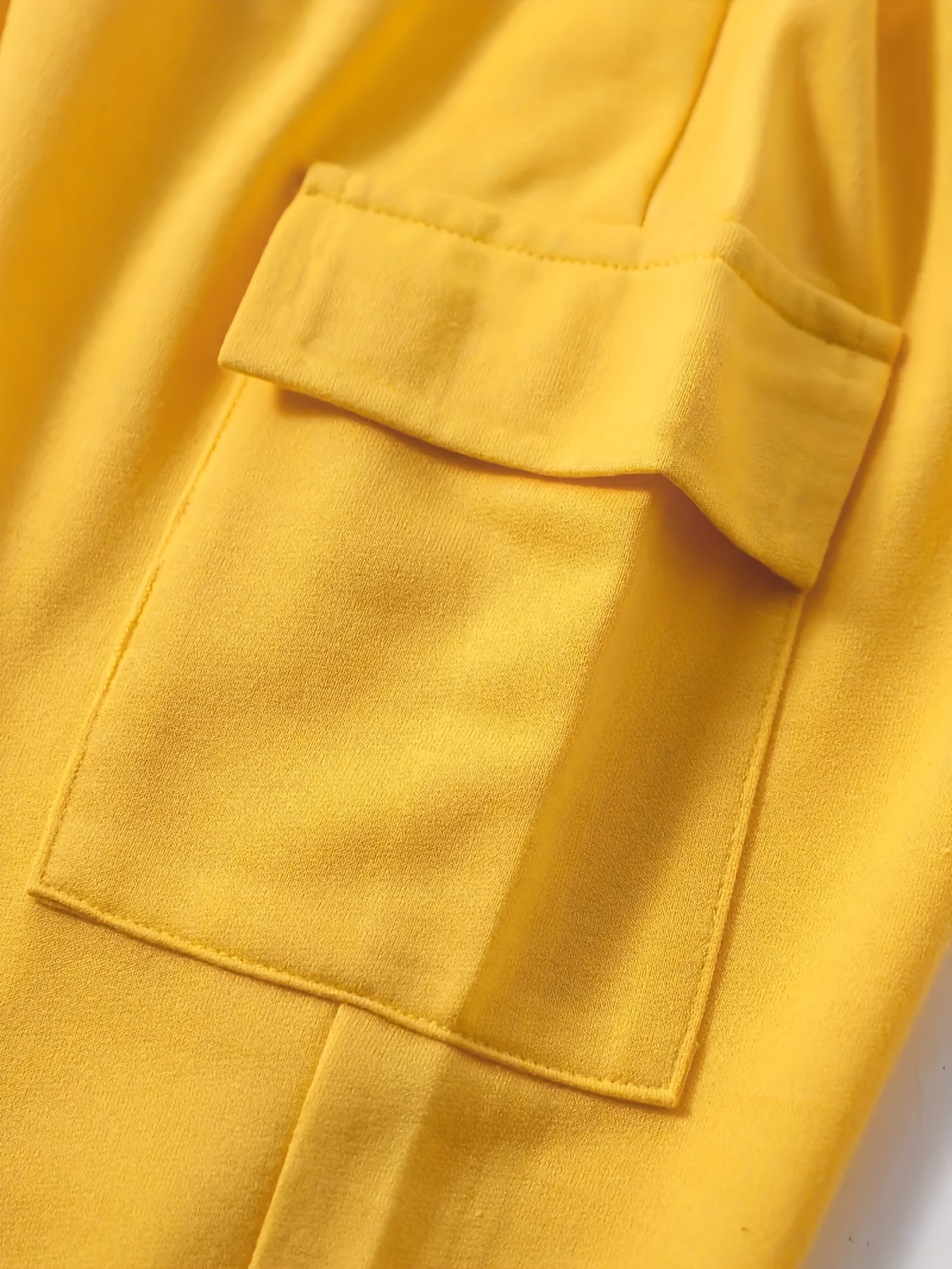 3pcs Boys Casual Solid Soft Pants With Pocket For All Seasons