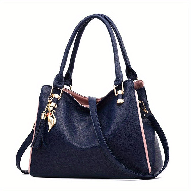 Classic Large Capacity Tote Bag All Match Classic Satchel Bag