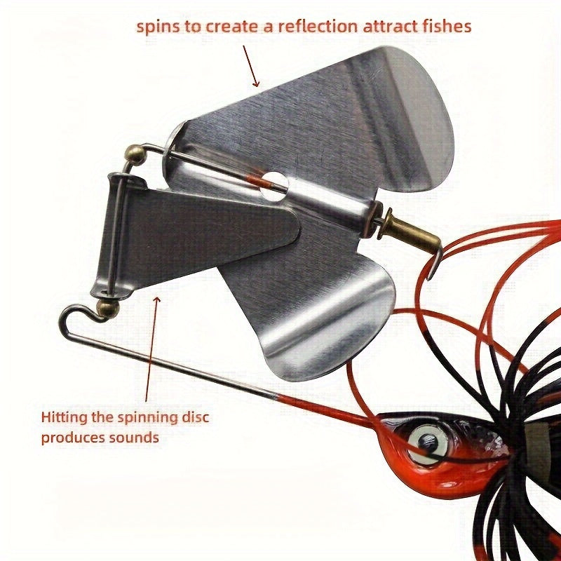1pc 14g Spinner Bait Bionic Fishing Lure Fishing Supply