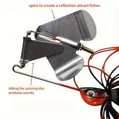 1pc 14g Spinner Bait Bionic Fishing Lure Fishing Supply