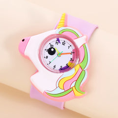 Kids Cartoon Unicorn Watch for Girls