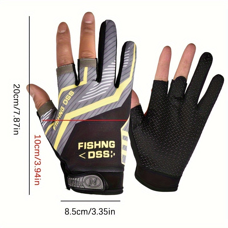 Anti-slip Fishing Gloves Touch Screen Cycling Gloves