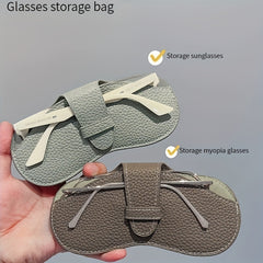 Portable Sunglasses Storage Bag Men Women Protective Cover
