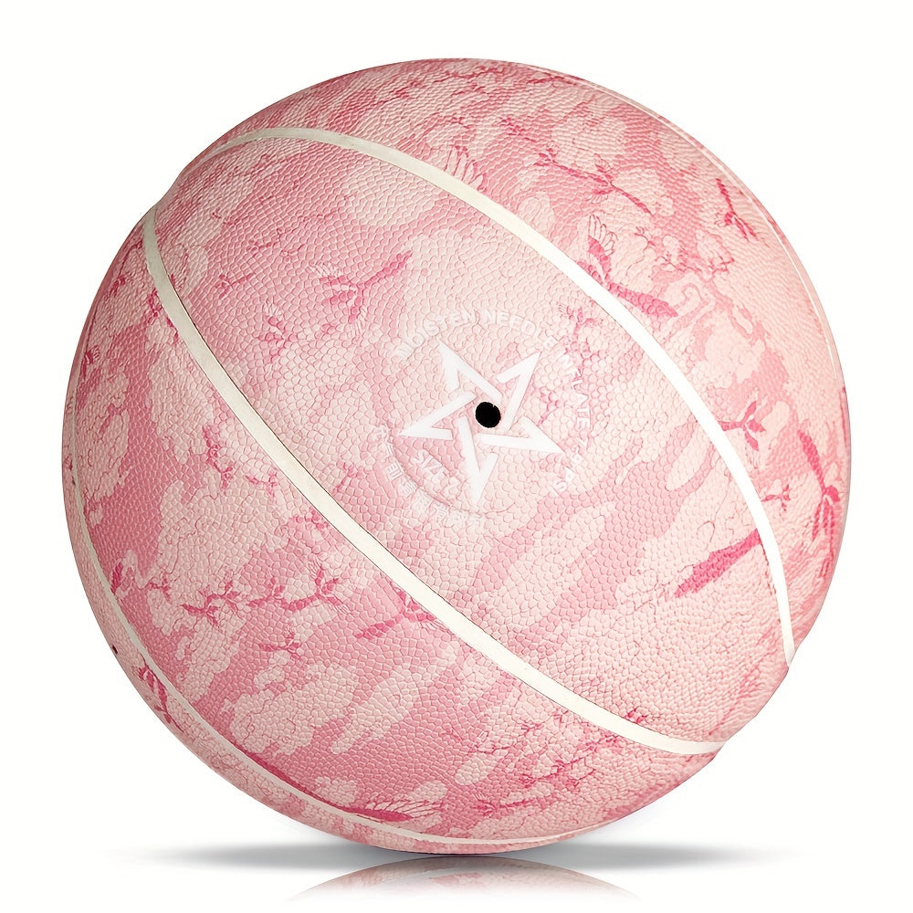 Size 7 PU Wear-resistant Basketball for Indoor/Outdoor Training