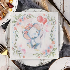 20-Count Festive Napkins for Birthdays and Holidays