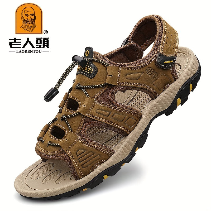 Men's Breathable Mesh Non slip Sandals Quick Dry Beach Shoes