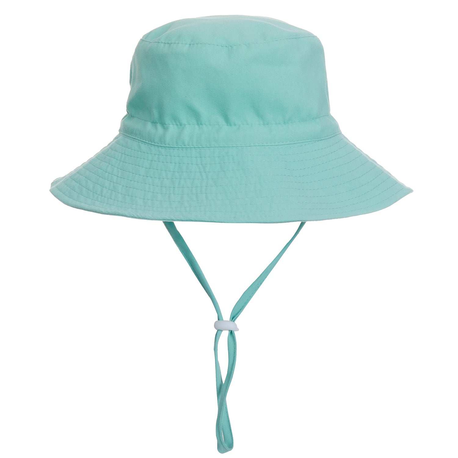 Baby Solid Bucket Hat Sunscreen Adjustable Wide Brim Beach Basin Hat