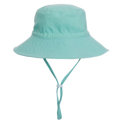 Baby Solid Bucket Hat Sunscreen Adjustable Wide Brim Beach Basin Hat