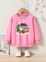 Dreamy Christmas Night Crew Neck Sweatshirt Kids Clothes Gift