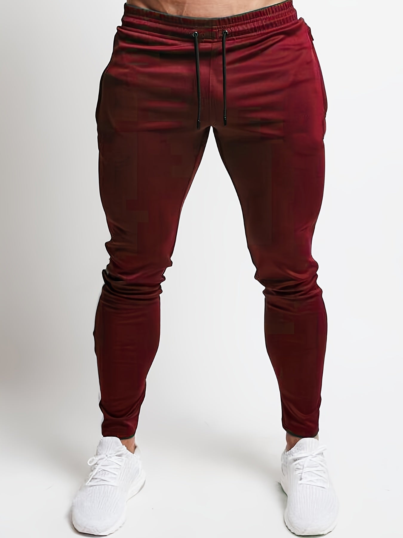 Men's Slim Fit Drawstring Sports Casual Pants