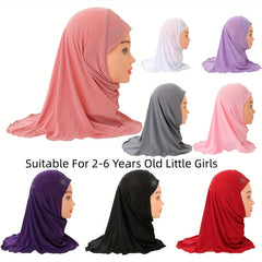 Casual Rhinestone Hat Scarf Outdoor Breathable Headscarf
