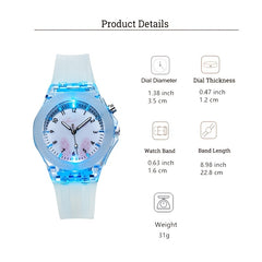 Girl Luminous Silicone Watch Bracelet