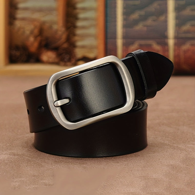 Men's Plus Size Leather Belt Business Casual Pants Belt