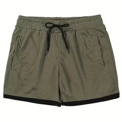 Men's Drawstring Sport Shorts for Outdoor Activities