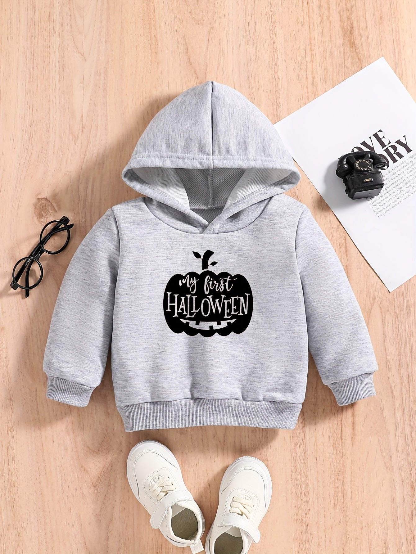 Baby's 1st Halloween Outfit Set with Long Sleeve Sweatshirt