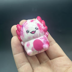 3/9pcs Mini Axolotl Squishy Toys Easter Party Favors Games Prizes Squishies