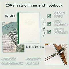 Scrapbooking Supplies Kit Retro Plant Fantasy Style DIY 15.24x10.16 cm