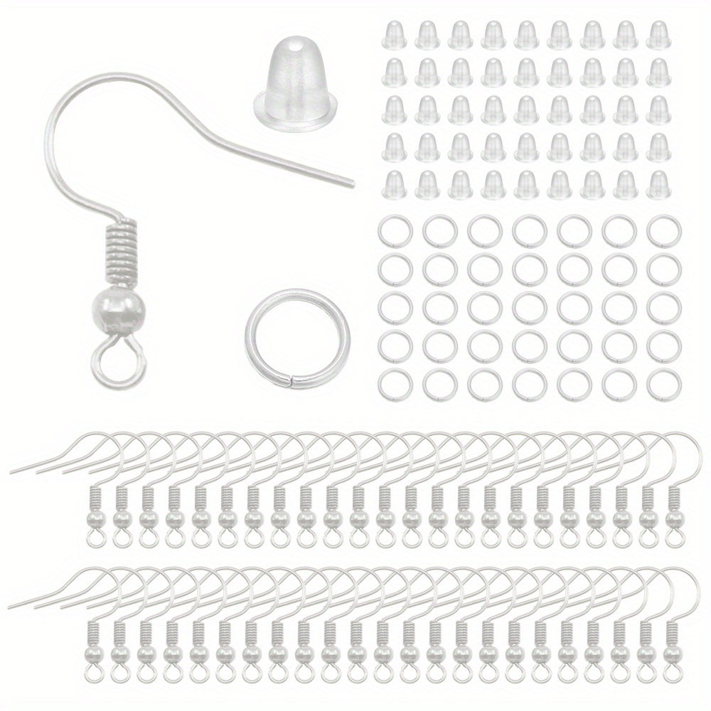 300pcs Earrings Set DIY Jewelry Making Findings Supplies Accessories
