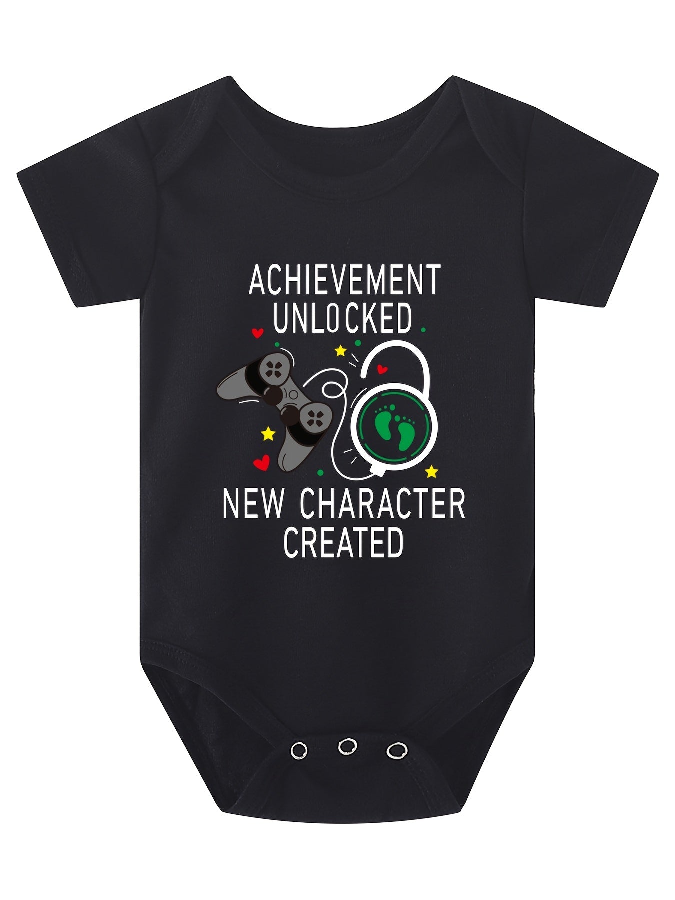 Game Console Pattern Newborn Romper Baby Creeper Clothing