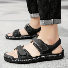 Men's Open Toe Rubber Sole Outdoor Casual Sandals